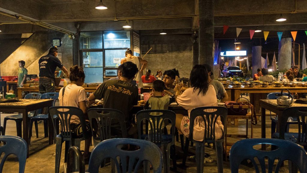 Ein Moo Kata Restaurant auf Koh Phangan